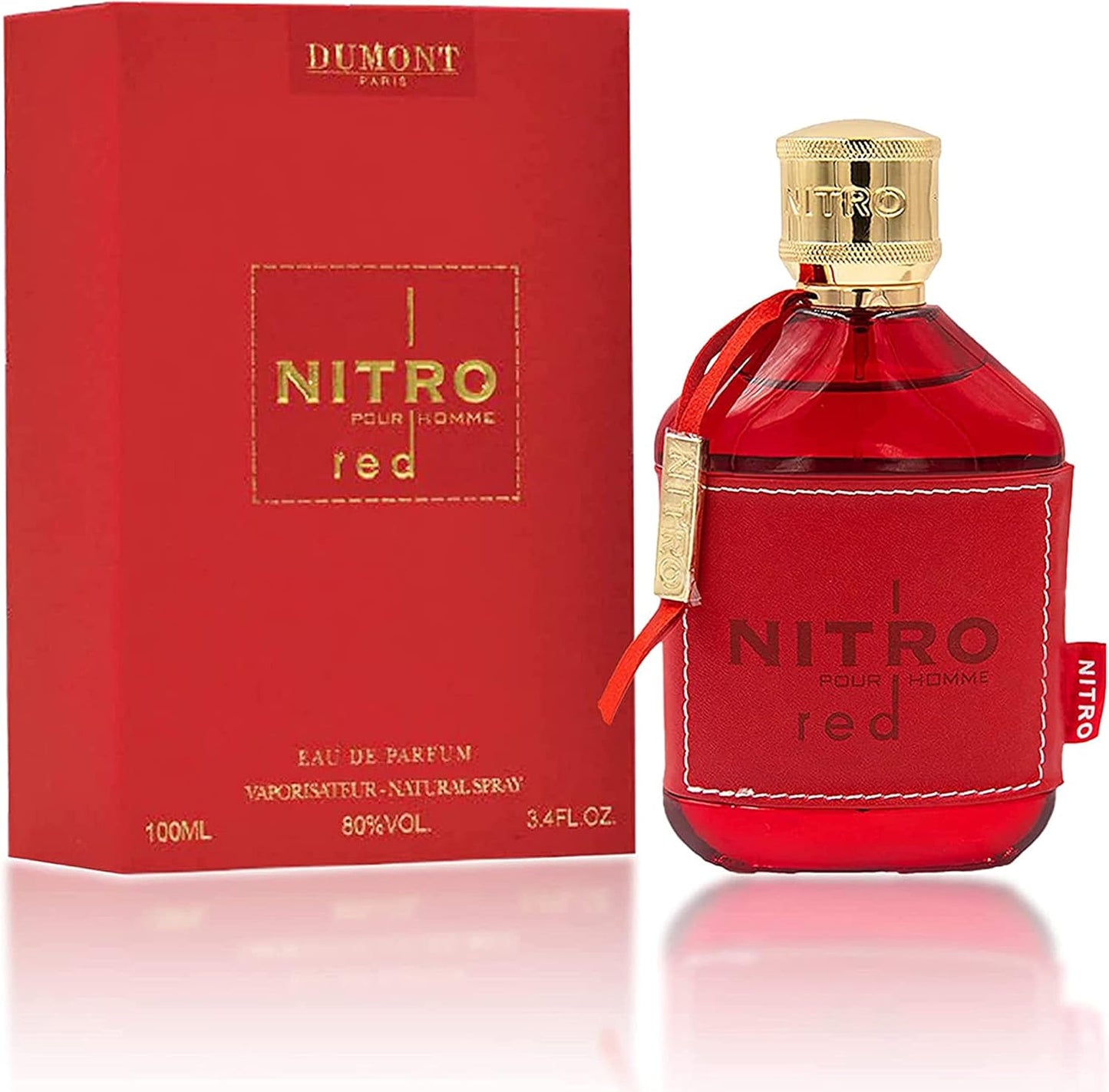 DUMONT NITRO RED - 100ML- EAU DE PARFUM - LUXURY PERFUME FOR MEN