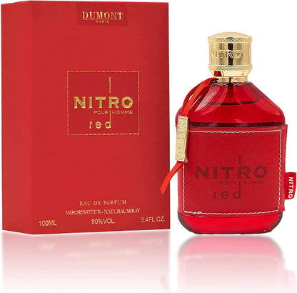 DUMONT NITRO RED - 100ML- EAU DE PARFUM - LUXURY PERFUME FOR MEN