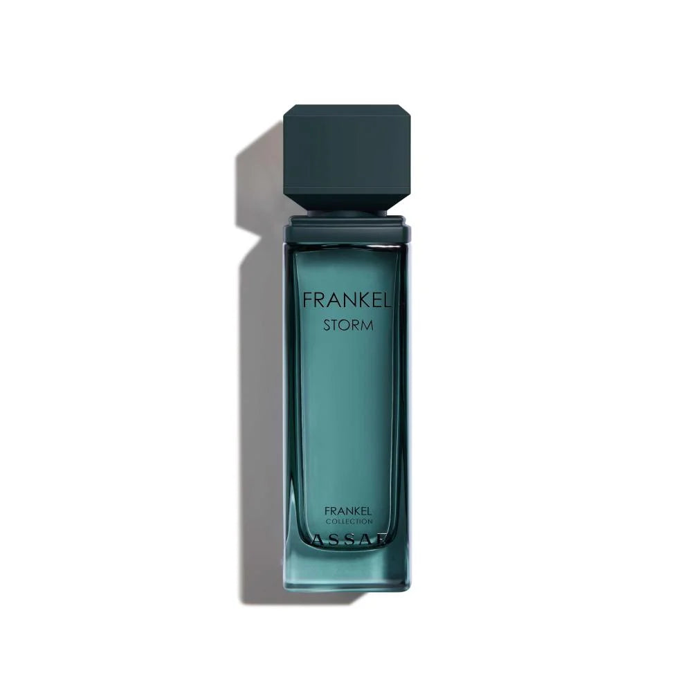 Frankel Storm EDP 100ml teal bottle by Frankel Collection