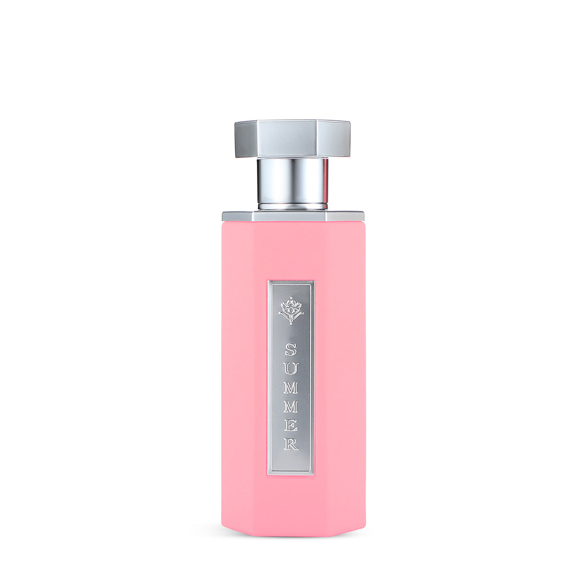 Reef Summer Pink Eau de Parfum 100ml pink hexagonal bottle front view