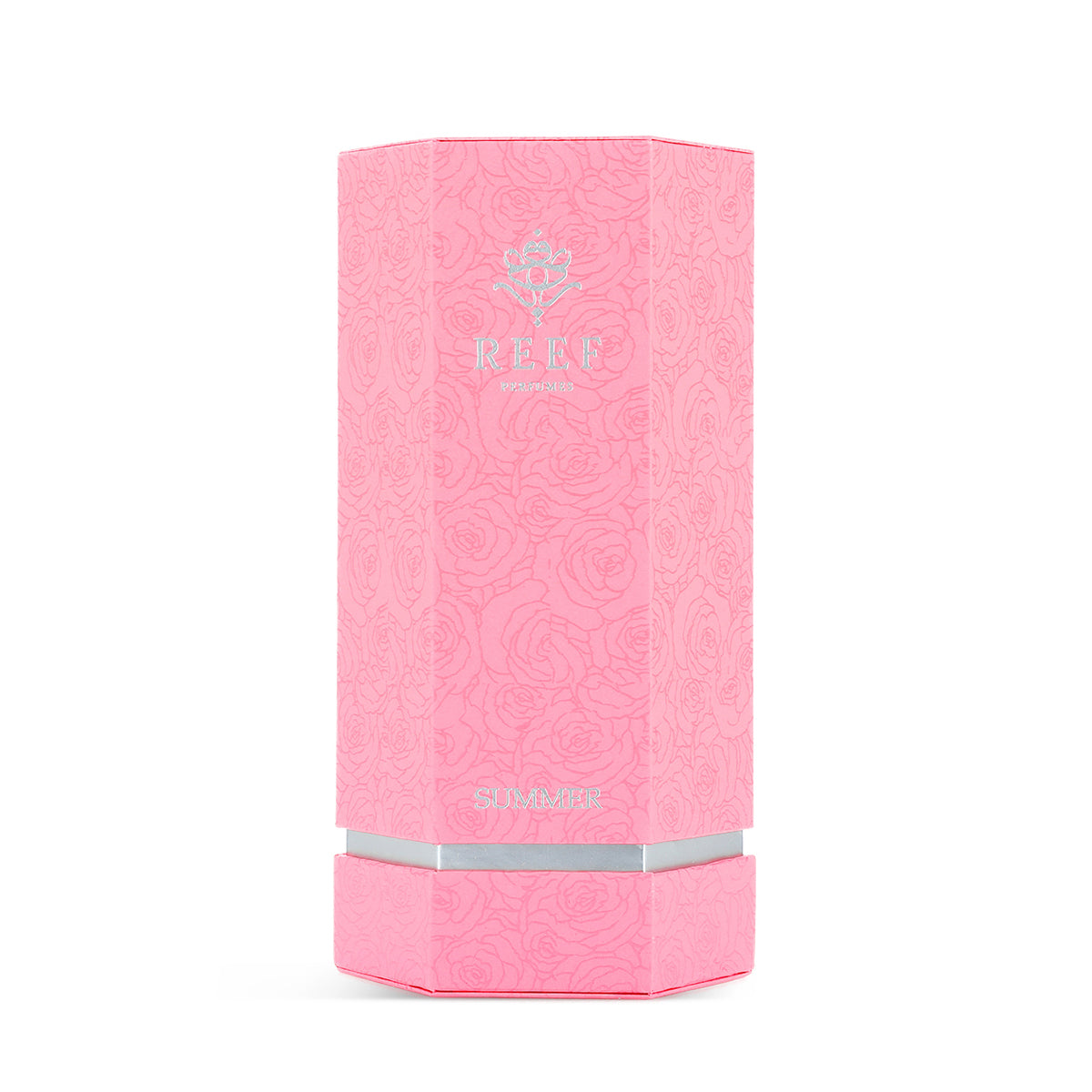 Reef Summer Pink Eau de Parfum 100ml pink hexagonal box front view