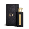 Reef 11 Eau de Parfum 100ml matte black hexagonal bottle with rose-embossed black box