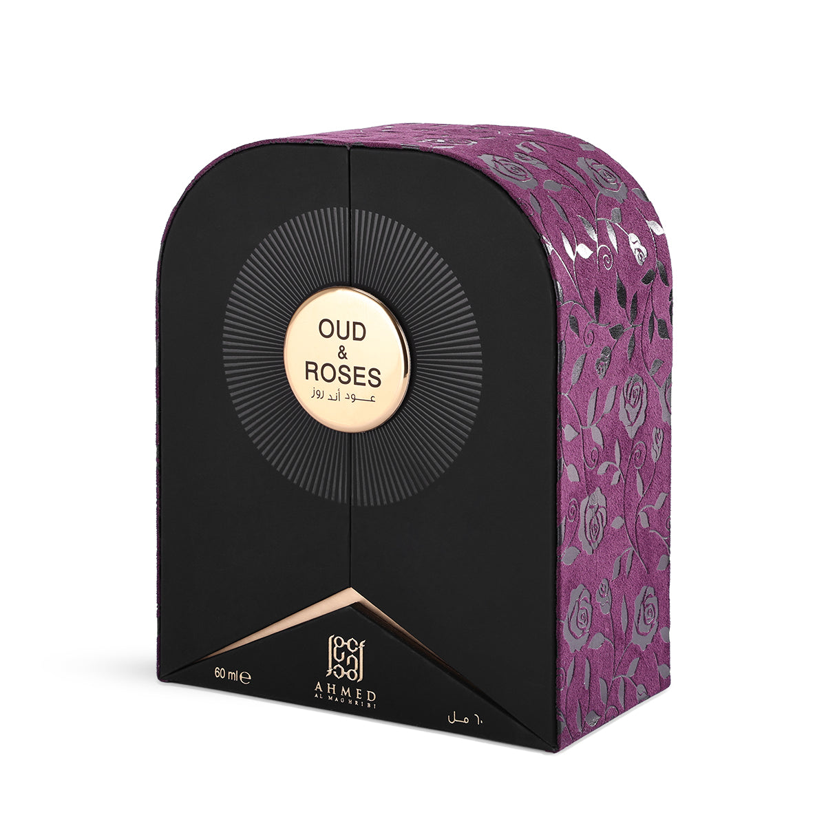 Oud & Roses Eau de Parfum 60ml arch box back