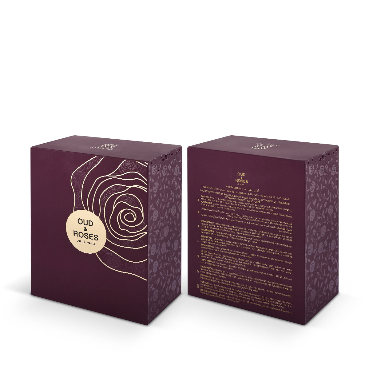 Oud & Roses Eau de Parfum 60ml outer box front