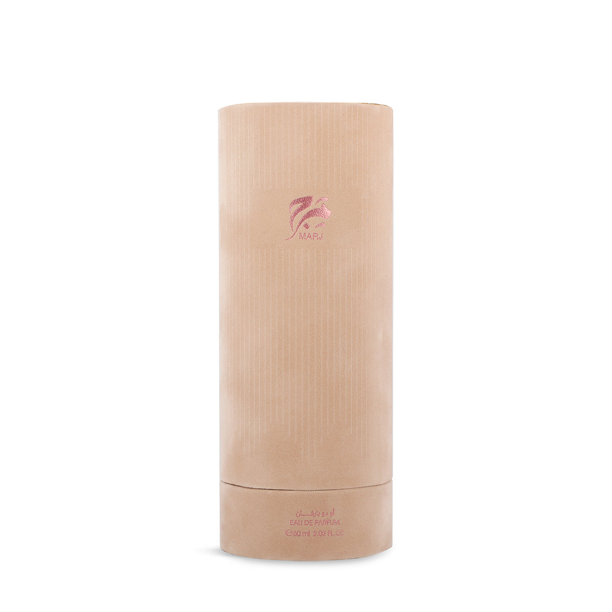 Marj Eau de Parfum 60ml cylinder tube packaging