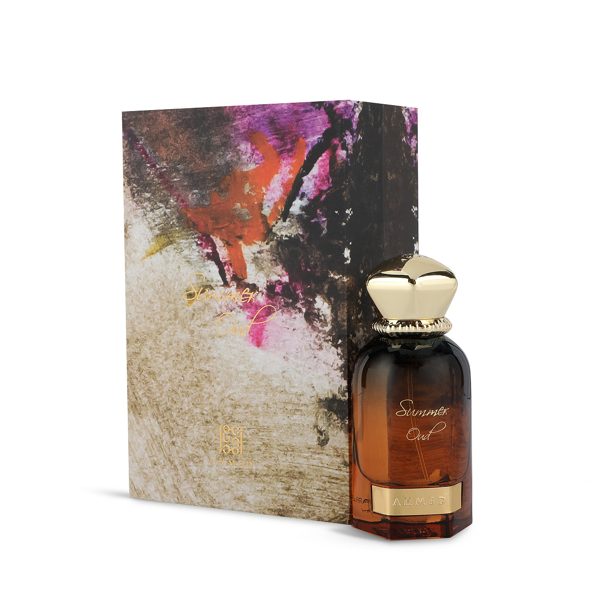Summer Oud Eau de Parfum 60ml bottle with artistic gift box