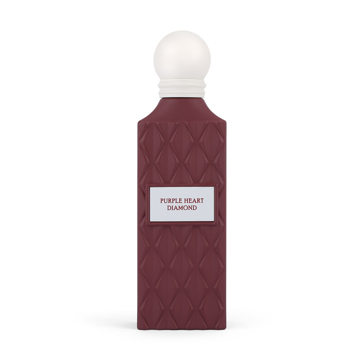 IBRAQ Purple Heart Diamond Eau de Parfum 150ml burgundy bottle with box