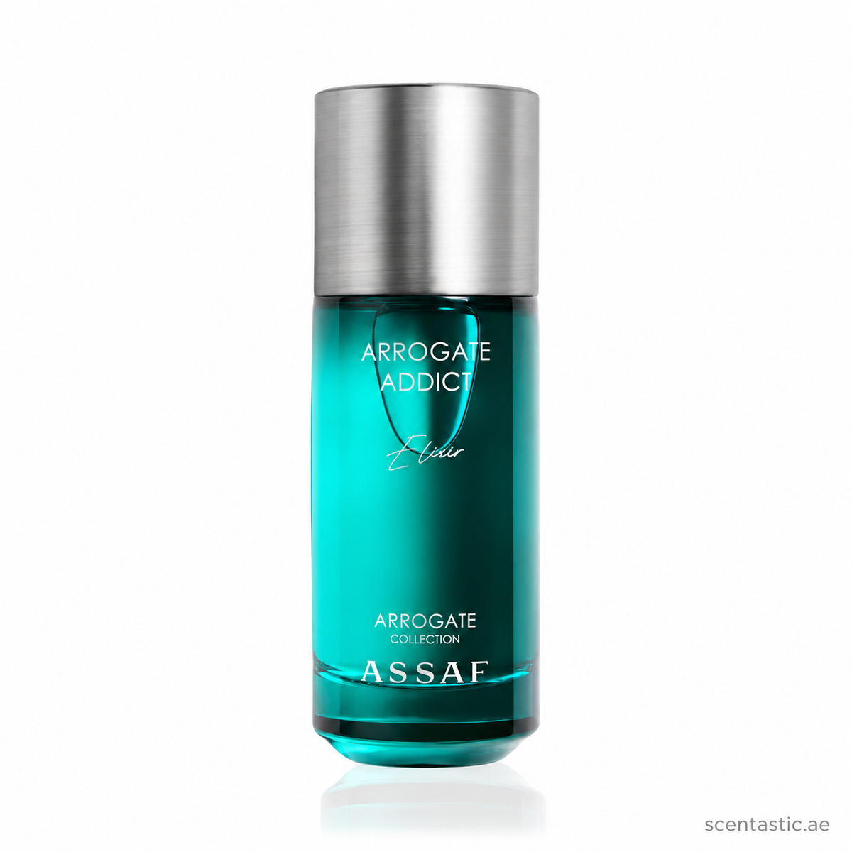 Assaf Arrogate Addict Elixir Eau de Parfum 150ml Turquoise Green Bottle – Scentastic UAE