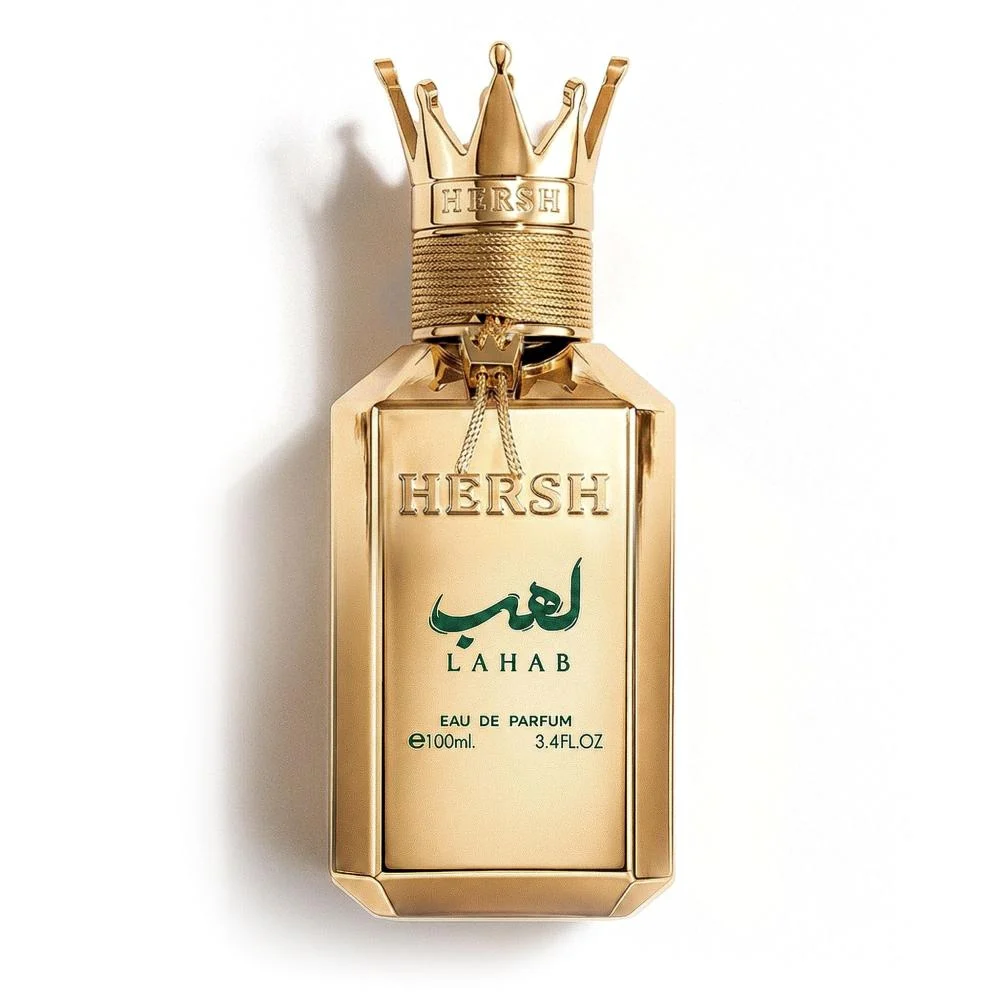 Hersh Lahab EDP 100ml Gold Crown Bottle