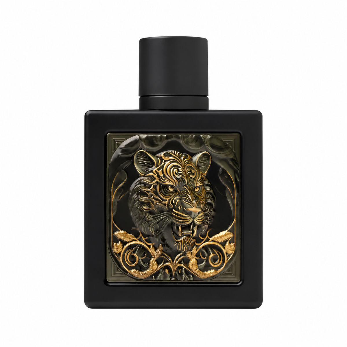 Rayhaan Tiger Eau de Parfum 100ml Black and Gold Men's Perfume Bottle