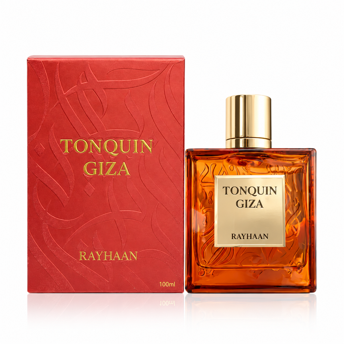 Rayhaan Tonquin Giza 100ml Eau de Parfum Bottle and Box – Scentastic UAE