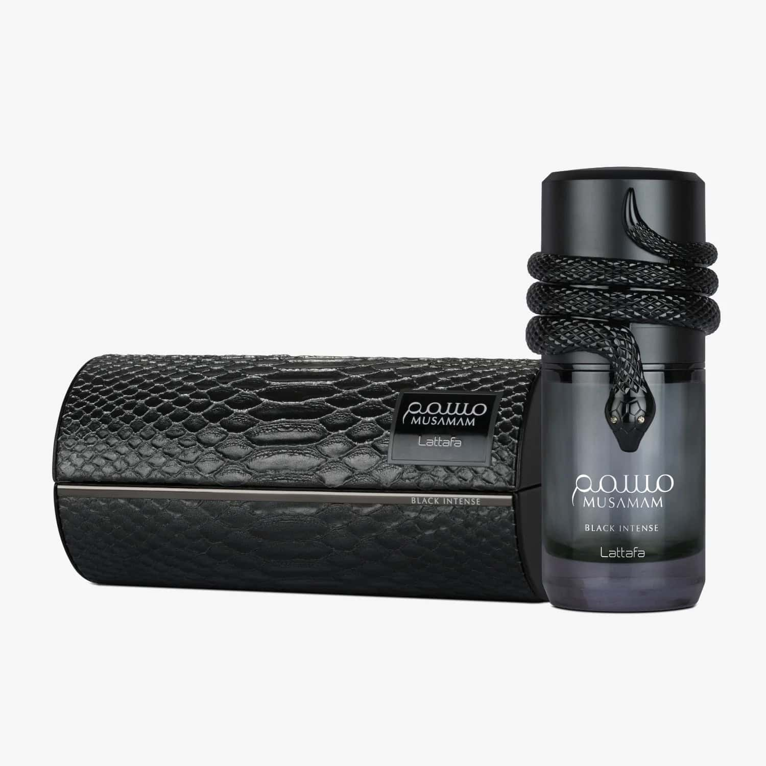 Lattafa Musamam Black Intense - Bottle with Box