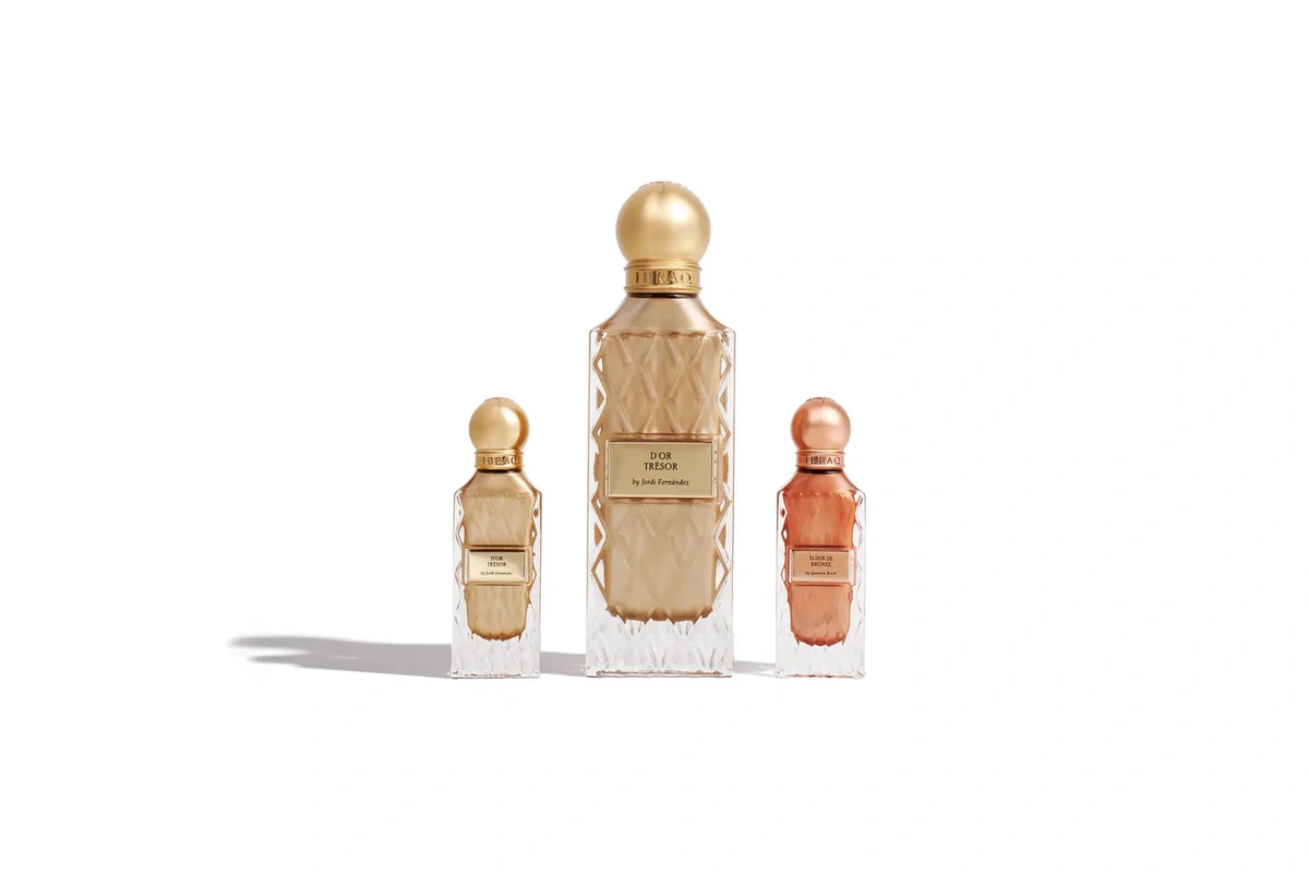 D'or Trésor trio bottles front view